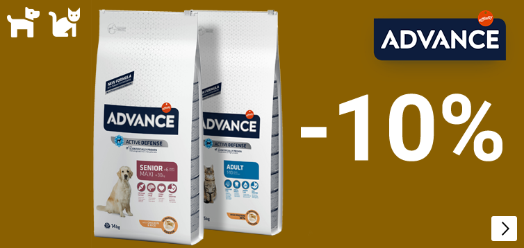 Advance -10% DOG CAT (herhaling met andere korting van aug 2024)